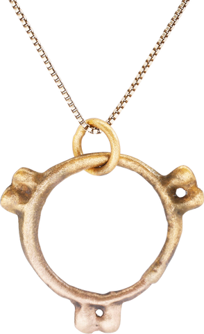 CELTIC PROSPERITY RING NECKLACE, C.300-100 BC - Fagan Arms