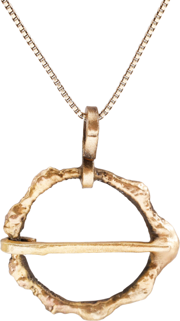 RARE VARIATION VIKING PROTECTIVE BROOCH C.800-1050 AD - Fagan Arms