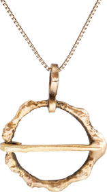 RARE VARIATION VIKING PROTECTIVE BROOCH C.800-1050 AD - Fagan Arms