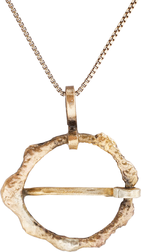 RARE VARIATION VIKING PROTECTIVE BROOCH C.800-1050 AD - Fagan Arms