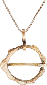 RARE VARIATION VIKING PROTECTIVE BROOCH C.800-1050 AD - Fagan Arms