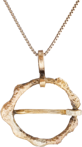 RARE VARIATION VIKING PROTECTIVE BROOCH C.800-1050 AD - Fagan Arms