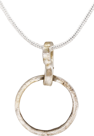 VIKING BEARD RING NECKLACE, 9TH-11TH CENTURY - Fagan Arms