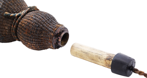 JAPANESE POWDER FLASK FOR TANEGASHIMA MATCHLOCK, 17TH-18TH CENTURY - Fagan Arms