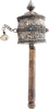 FINE TIBETAN PRAYER WHEEL - Fagan Arms