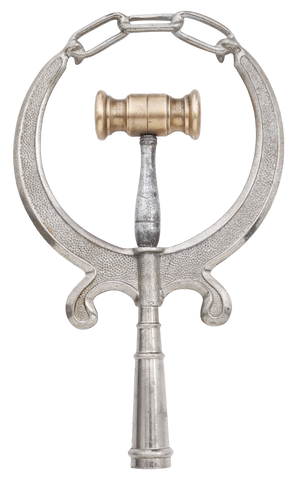 AMERICAN SECRET SOCIETY STAFF MOUNT, 19TH CENTURY - Fagan Arms