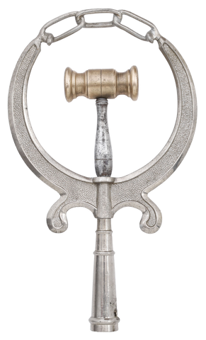 AMERICAN SECRET SOCIETY STAFF MOUNT, 19TH CENTURY - Fagan Arms