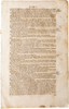 ACTUAL PAGE PRINTED BY BENJAMIN FRANKLIN IN 1752 - Fagan Arms