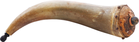 REVOLUTIONARY WAR RIFLE HORN, C.1770 - Fagan Arms