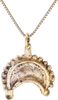 VIKING LUNAR PENDANT NECKLACE, 10TH-11TH CENTURY AD - Fagan Arms