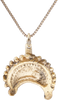 VIKING LUNAR PENDANT NECKLACE, 10TH-11TH CENTURY AD - Fagan Arms