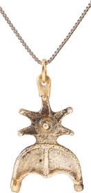 FINE VIKING LUNAR PENDANT NECKLACE, 10TH-11TH CENTURY AD - Fagan Arms