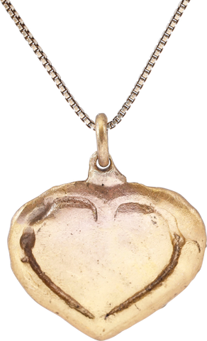 ANCIENT VIKING HEART PENDANT NECKLACE, C.850-1050 AD - Fagan Arms