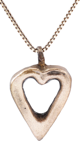ANCIENT VIKING HEART PENDANT NECKLACE, 866-1067 AD - Fagan Arms