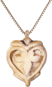 VIKING HEART PENDANT NECKLACE, C.950-1050 AD - Fagan Arms