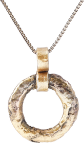 CELTIC PROSPERITY RING NECKLACE, C.400-100 BC - Fagan Arms