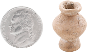 EGYPTIAN MINIATURE FUNERARY VESSEL C.30BC-4TH CENTURY AD - Fagan Arms