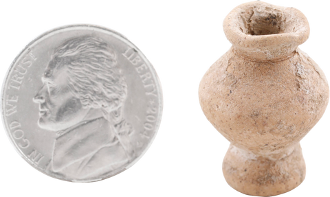 EGYPTIAN MINIATURE FUNERARY VESSEL C.30BC-4TH CENTURY AD - Fagan Arms