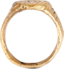 MEDIEVAL EUROPEAN CHRISTIAN RING C.600-900 AD, SIZE 10 1/2 - Fagan Arms