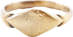 EUROPEAN BETROTHAL RING C.1600-1700, SIZE 9 3/4 - Fagan Arms