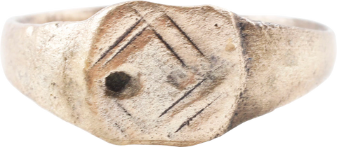 MEDIEVAL EUROPEAN RING, 800-900AD, SIZE 9 ¼ - Fagan Arms