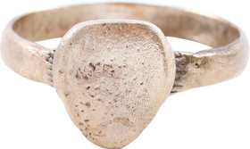 VIKING WOMAN WARRIOR’S HEART RING 850-1050 AD, SIZE 9 ¾ - Fagan Arms