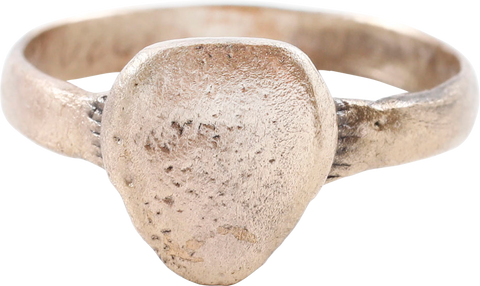 VIKING WOMAN WARRIOR’S HEART RING 850-1050 AD, SIZE 9 ¾ - Fagan Arms