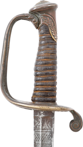 CIVIL WAR INFANTRY OFFICERS SWORD 1850 PATTERN - Fagan Arms