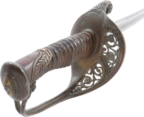 CIVIL WAR INFANTRY OFFICERS SWORD 1850 PATTERN - Fagan Arms