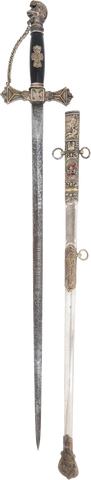 KNIGHT’S TEMPLAR SWORD, EARLY 20TH CENTURY - Fagan Arms