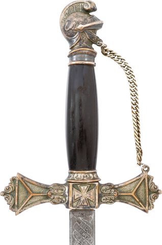 KNIGHT’S TEMPLAR SWORD, EARLY 20TH CENTURY - Fagan Arms