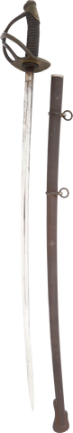 AMERICAN MILITIA CAVALRY OFFICERS SWORD, 1870’S-80’S - Fagan Arms