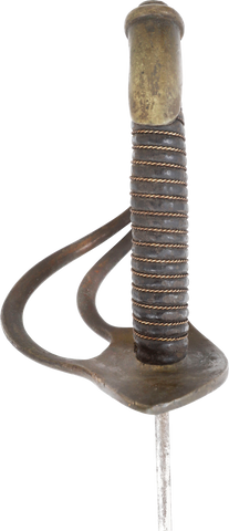 AMERICAN MILITIA CAVALRY OFFICERS SWORD, 1870’S-80’S - Fagan Arms