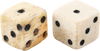 CIVIL WAR BONE DICE - Fagan Arms