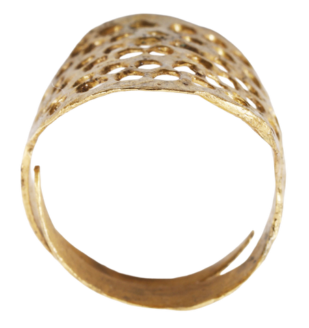 FINE VIKING SHIELD RING 900-1050 AD, SIZE 11 - Fagan Arms