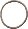 MEDIEVAL EUROPEAN WEDDING RING C.1200-1500 AD, SIZE 9 ¼ - Fagan Arms
