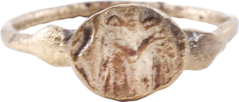 ROMAN EAGLE RING 100-350 AD, SIZE 9 - Fagan Arms