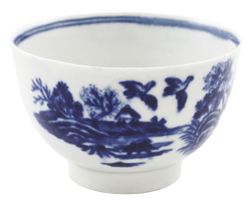 WORCESTER TEA BOWL C.1770-83 - Fagan Arms