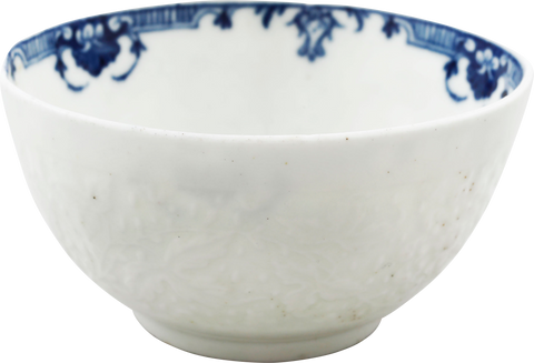 ENGLISH EXPORT PORCELAIN TEA BOWL, DR. WALL PERIOD, C.1770-83 - Fagan Arms