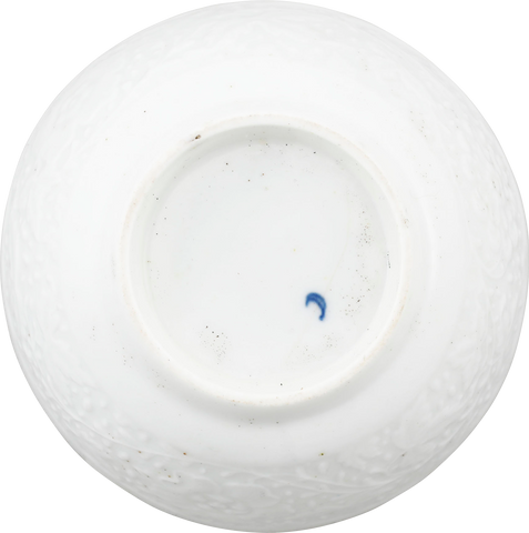 ENGLISH EXPORT PORCELAIN TEA BOWL, DR. WALL PERIOD, C.1770-83 - Fagan Arms