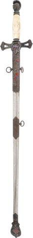 KNIGHTS TEMPLAR SWORD, PRE WWI - Fagan Arms