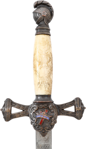 KNIGHTS TEMPLAR SWORD, PRE WWI - Fagan Arms