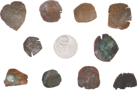 BYZANTINE CUP COINS MID 12TH CENTURY - Fagan Arms