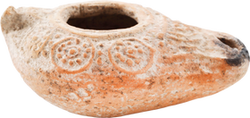 ROMAN/BYZANTINE OIL LAMP C.400-600 AD - Fagan Arms