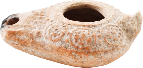 ROMAN/BYZANTINE OIL LAMP C.400-600 AD - Fagan Arms