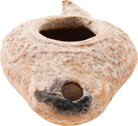 ROMAN/BYZANTINE OIL LAMP C.400-600 AD - Fagan Arms