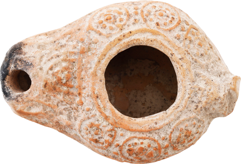 ROMAN/BYZANTINE OIL LAMP C.400-600 AD - Fagan Arms