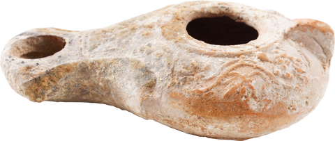 ROMAN OIL LAMP TIME OF CHRIST, 37BC-50AD - Fagan Arms