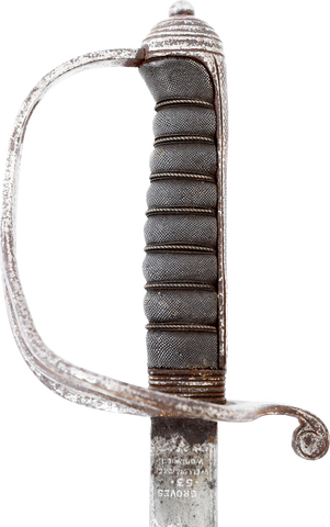 BRITISH ARTILLERY OFFICER’S SWORD MODEL 1821 - Fagan Arms