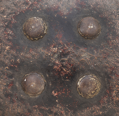 INDIAN HORSEMAN’S HIDE SHIELD, THAME PARK ARMORY - Fagan Arms